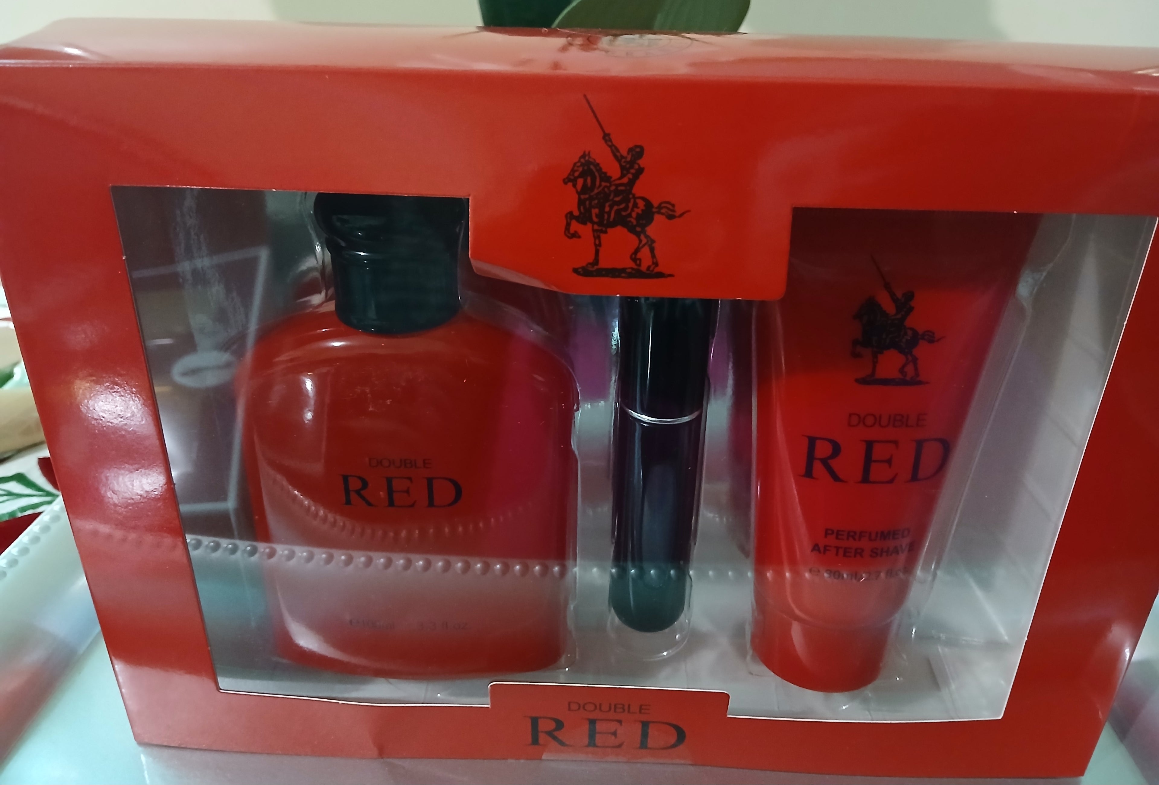 Double Red Set of 3