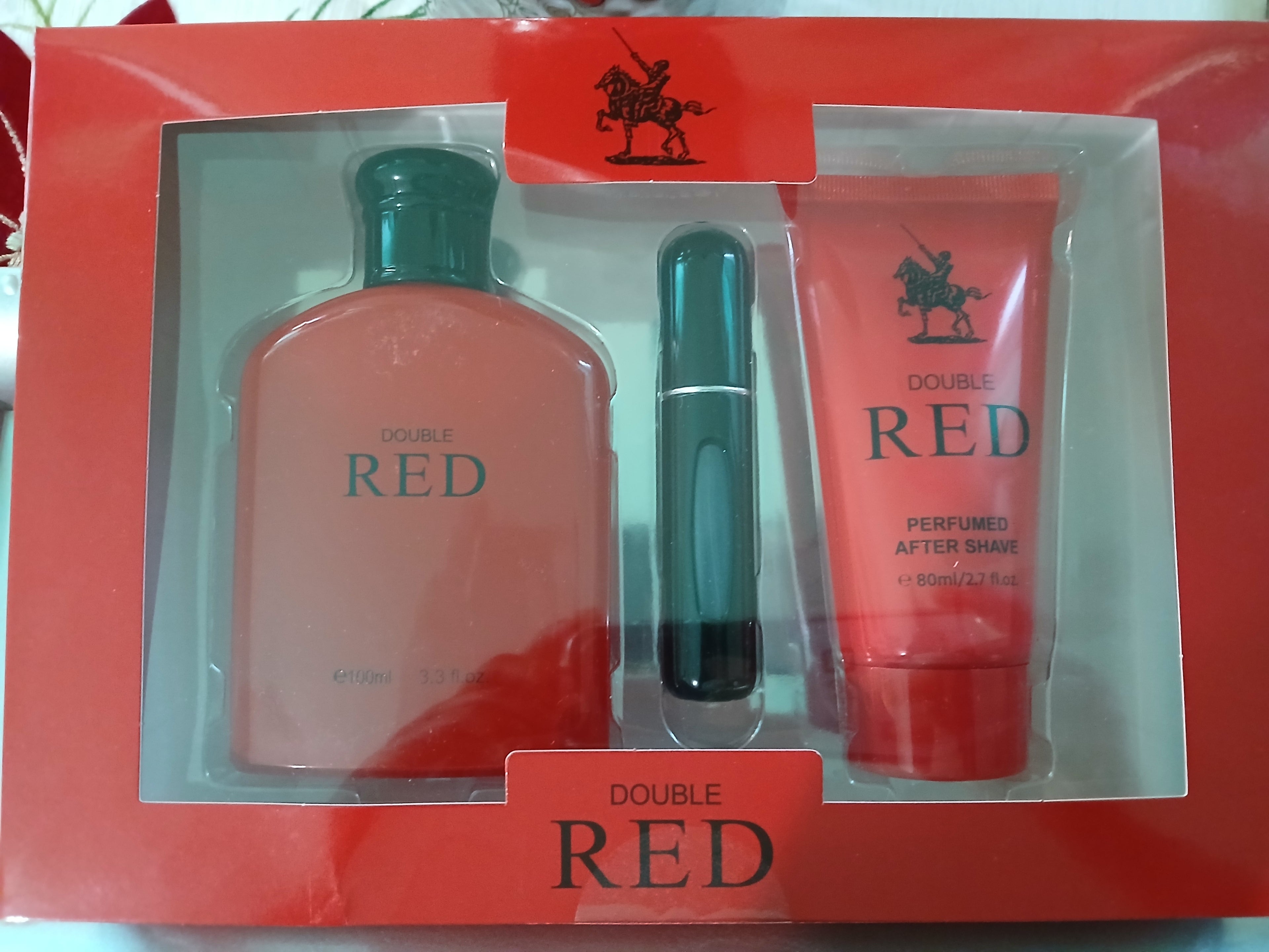 Double Red Set of 3
