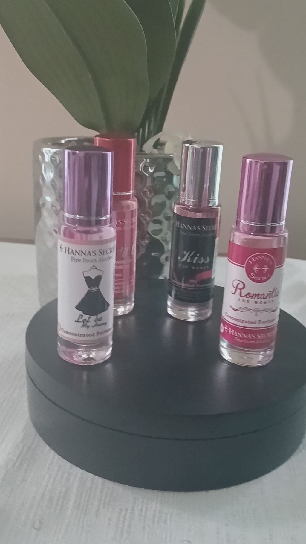 Concentrated perfume oil  for women