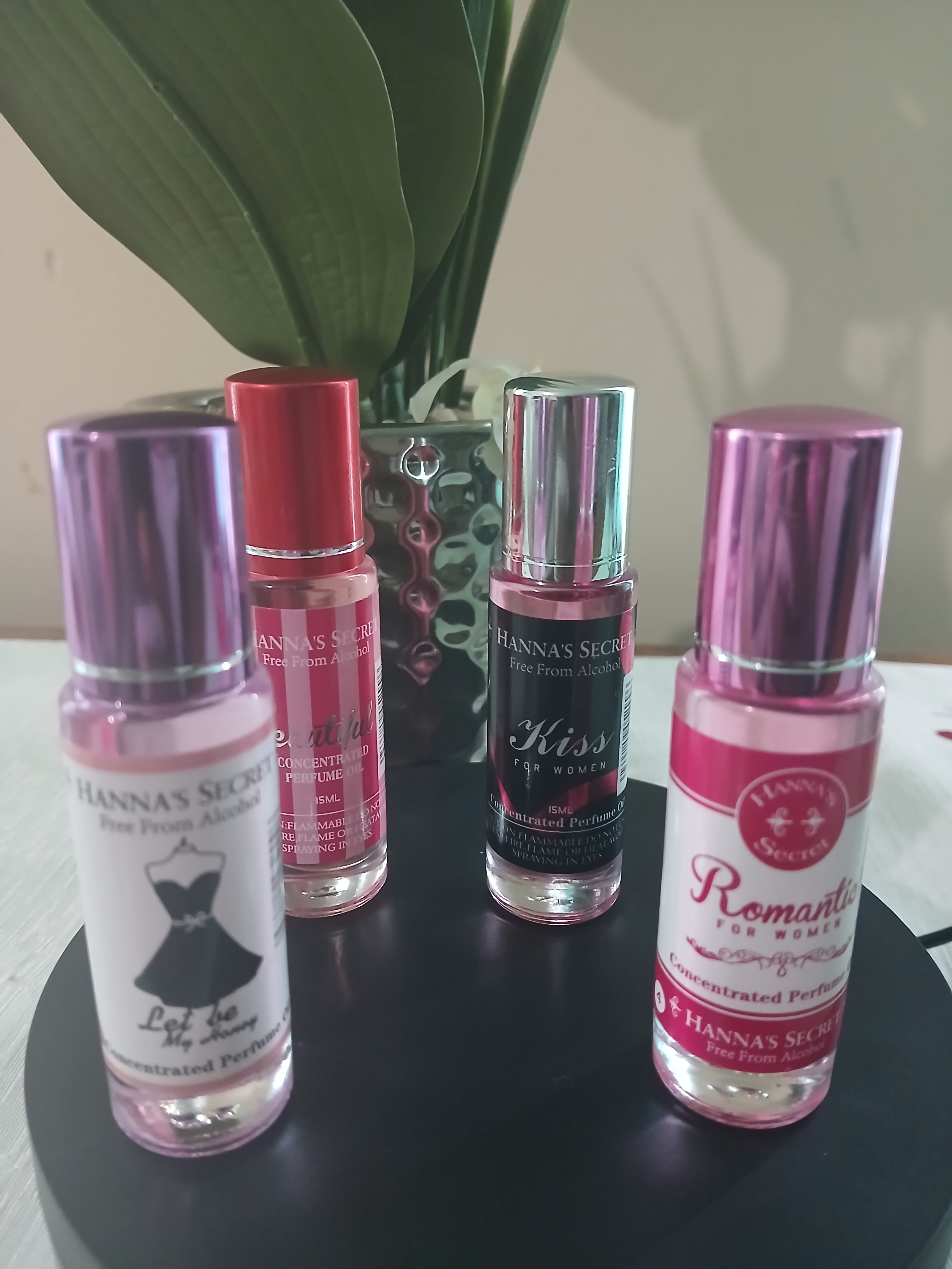 Concentrated perfume oil  for women