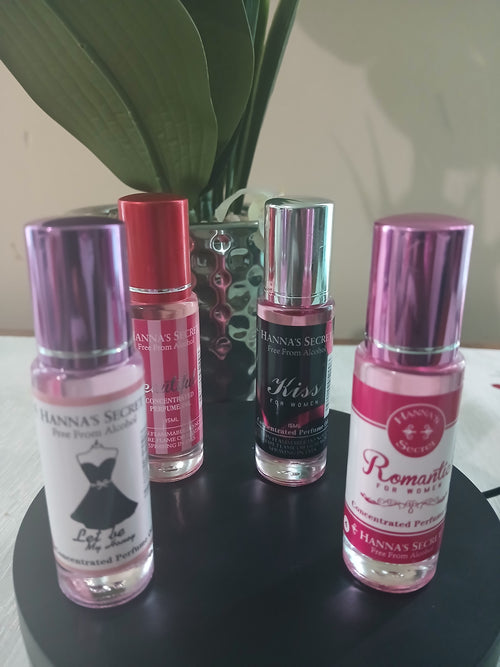 Concentrated perfume oil  for women