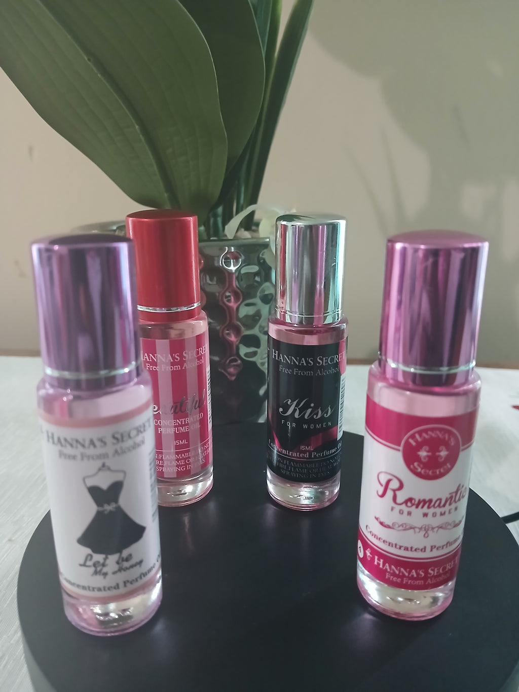 Concentrated perfume oil  for women