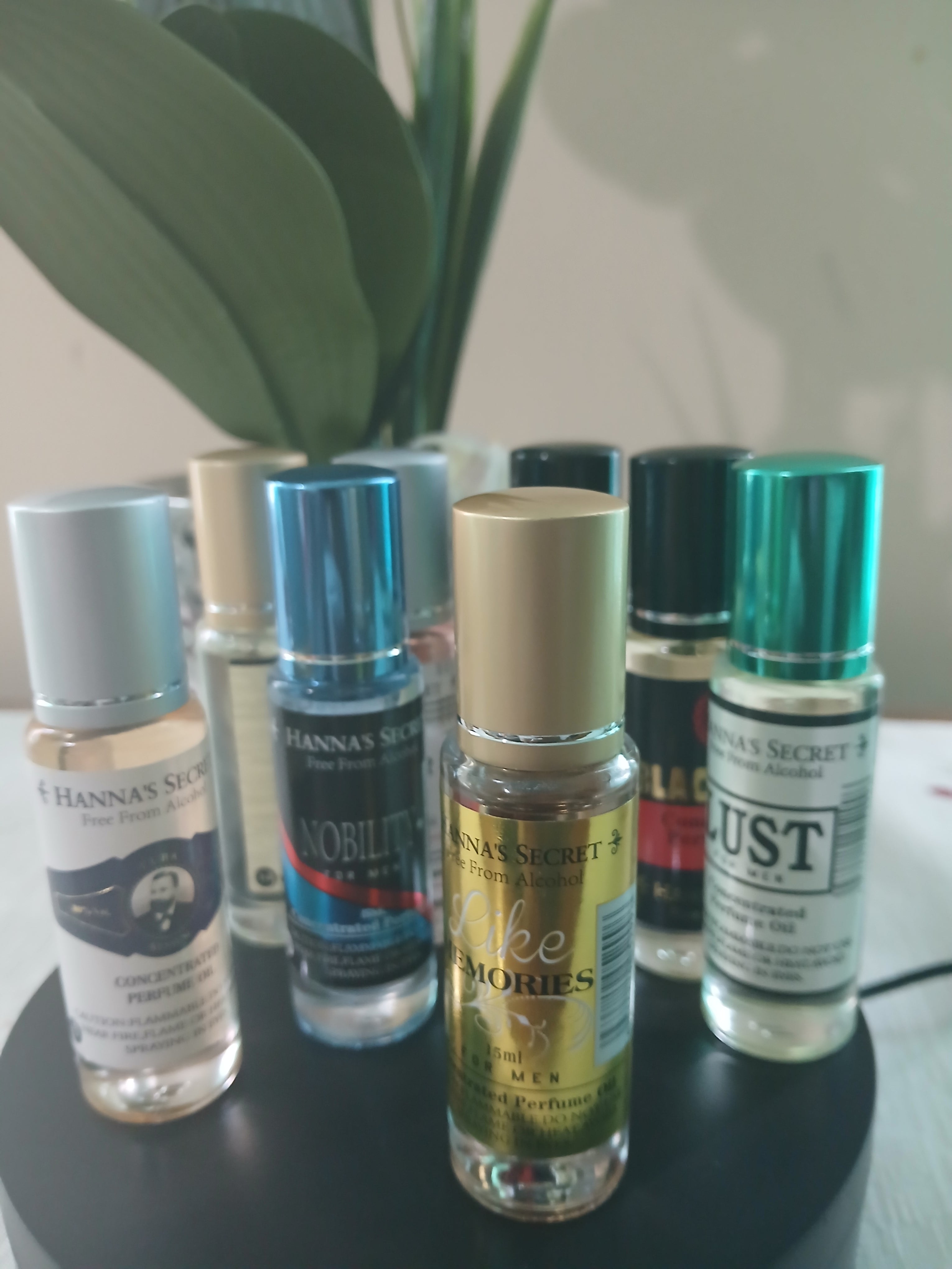 Concentrated perfume oil  for Men